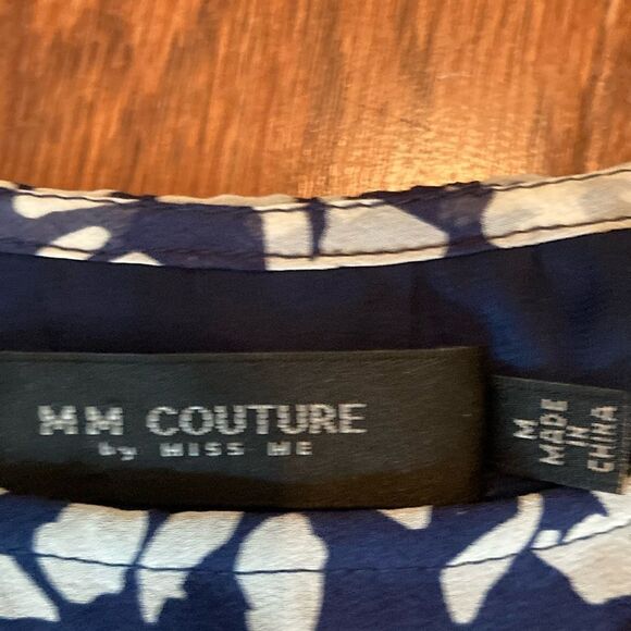 MISS ME COUTURE M Fully Lined Silk Belted Dress - Picture 3 of 8